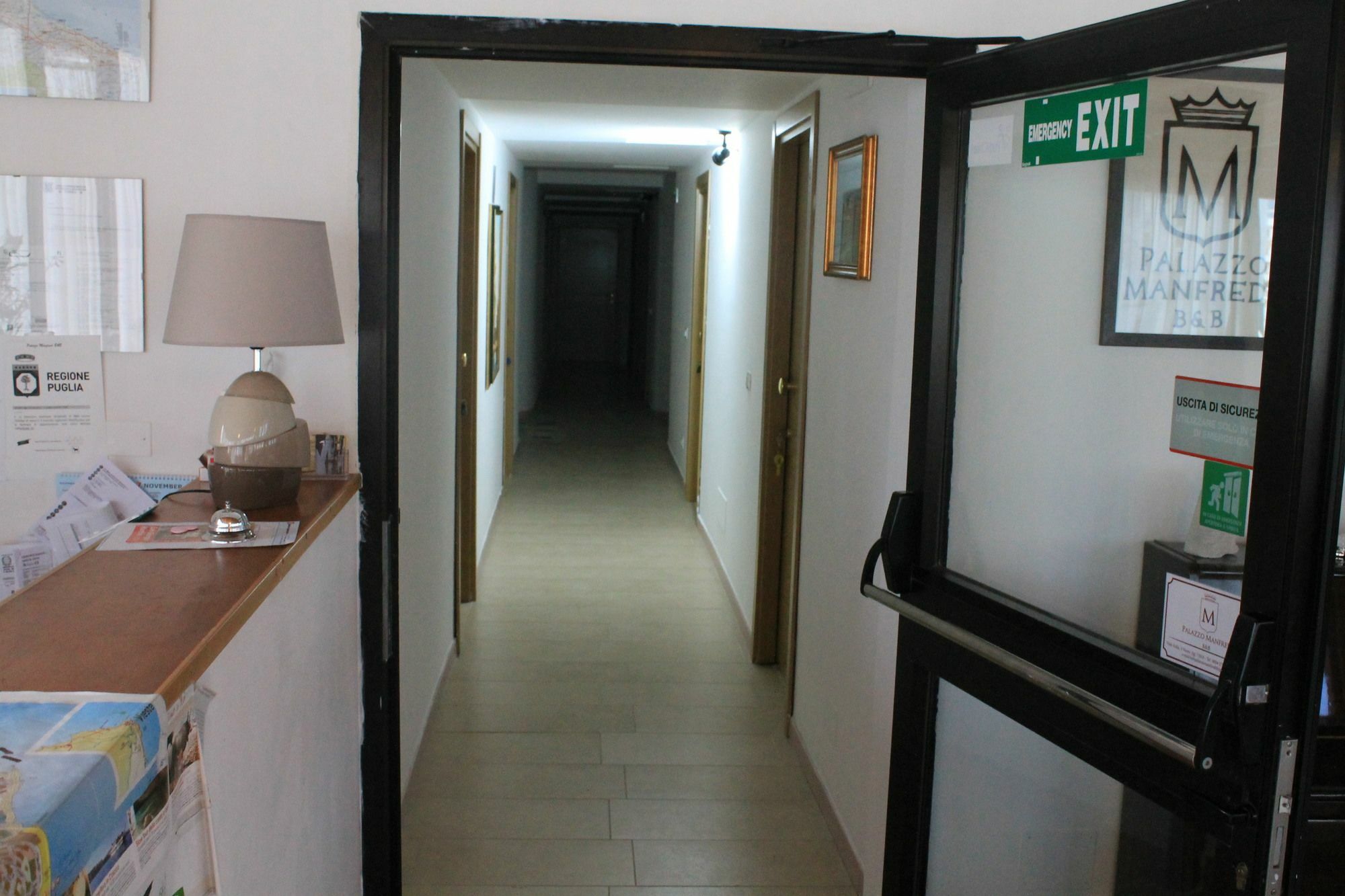 B&B Palazzo Manfredi Vieste, Fronte Mare Con Parcheggio מראה חיצוני תמונה